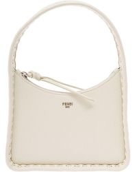 Fendi - 'Mini Fendessence' Handbag With Logo Detail - Lyst