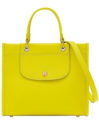 Longchamp - Borsa A Mano Con Logo Impresso Sul Fronte E Tracolla Regolab - Lyst