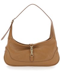Gucci - 'Jackie 1961' Shoulder Bag With Clasp Closure And Adjustable Strap - Lyst