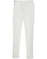 PT Torino - Pants With Belt Loops And Front Pleats For - Lyst