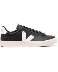 Veja - Campo Chromefree Leather Trainers White - Lyst