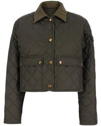 Moncler - Piumino 'Chitre' Con Patch Logo Applicato Sulla Manica E Tasch - Lyst