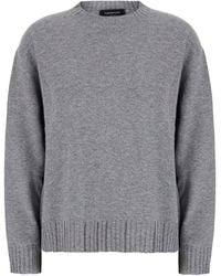 Fabiana Filippi - Sweater Crew Neck Wool-Silk-Cashmere Tops - Lyst