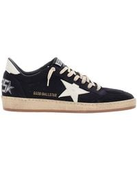 Golden Goose - Ballstar Sneakers With Leather And Color - Lyst