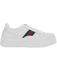 Gucci - Chunky Leather Sneaker - Lyst