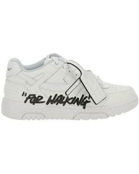 Off-White c/o Virgil Abloh - 'Out Of Office For Walking' Low Top Sneakers - Lyst