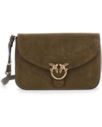 Pinko - Love Satchel Classic Suede - Lyst