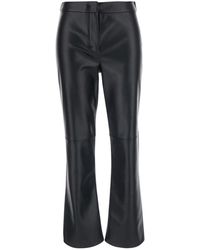Max Mara - 'Maxmara 'Sublime' Pants With Flared Leg And Hidden Closure On The Front - Lyst