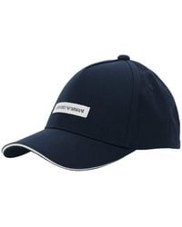 Emporio Armani - Baseball Cap With Logo Patch - Lyst