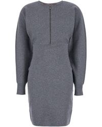 Max Mara - Rodi Wool And Viscose Knit Dress - Lyst
