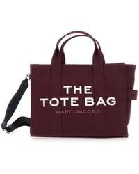 Marc Jacobs - Borsa A Mano 'The Medium Tote' Con Logo Lettering Sul Fron - Lyst
