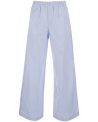 A.P.C. - Lou Pants Light With Front Pockets And Cotton Elastic - Lyst