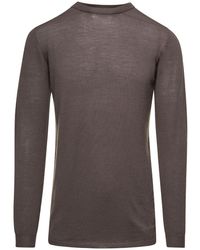 Rick Owens - Biker T-Shirt With Long Sleeves - Lyst