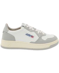 Autry - 'Medalist' And Low Top Sneakers With Logo Detail - Lyst