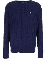 Polo Ralph Lauren - Crewneck Sweater Cotton - Lyst
