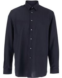 Low Brand - Camicia Con Colletto Classico E Chiusura Con Bottoni - Lyst