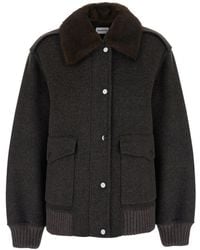 P.A.R.O.S.H. - Wool Jacket Coat - Lyst