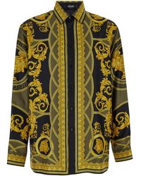 Versace - And Shirt With Barocco Print - Lyst