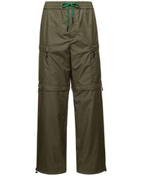 3 MONCLER GRENOBLE - Cargo Pants With Drawstring And Patch Pockets I - Lyst