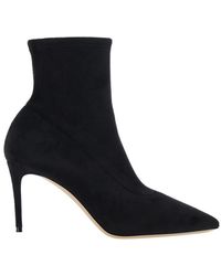 Casadei - 'Julia' Ankle Boots With Pointed Design - Lyst