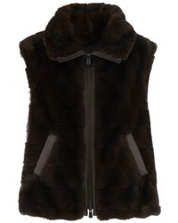 Pinko - Sleeveless Gilet With Side Pockets - Lyst