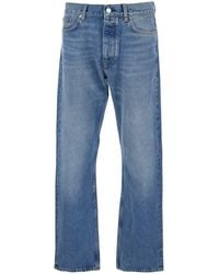 sunflower - Jeans With Belt Loops And Logo Patch On The Rear - Lyst