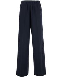 Fabiana Filippi - Pants With Elasticated Waist And Strass Detail In - Lyst