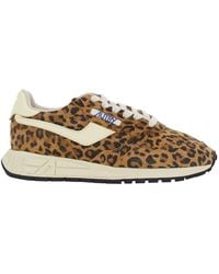 Autry - And Sneakers With Animalier Print - Lyst