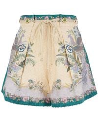 Zimmermann - Shorts Indra Linen - Lyst
