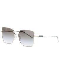 Emporio Armani - Sunglasses With Square Lenses And Metal Logo P - Lyst