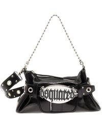 DSquared² - 'Gothic' Crossbody Bag With Belt - Lyst