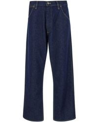 Vivienne Westwood - 'Ranch' Wide Jeans With Orb Patch - Lyst