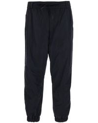 Moncler - Jogger Pants With Logo Patch On The Back - Lyst