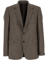 Tagliatore - Giacca Monopetto A Due Bottoni Con Motivo Check - Lyst