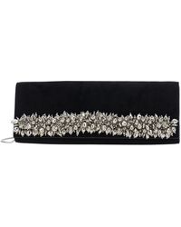 Jonathan Simkhai - Clutch Bag 'River' With Zip Closure And Leather Handle F - Lyst