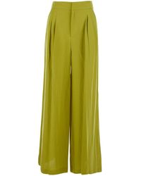 Twinset - Wide Leg Pants With High Waist - Lyst