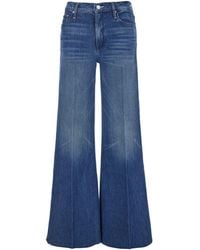Mother - Jeans A Cinque Tasche 'The Twisted Sneak Fray' Con Effetto Sbi - Lyst