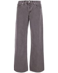Agolde - Jeans Low Rise Loose With 100% Cotton - Lyst