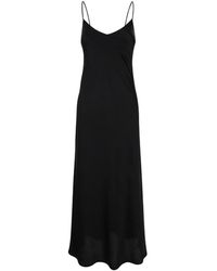 Plain - Slip Dress With V Neckline - Lyst