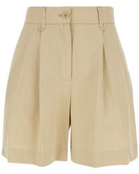 DUNST - Bermuda Shorts With Pinces - Lyst