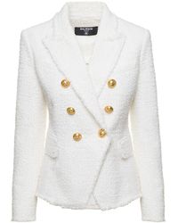 Balmain white jacket sale
