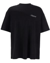 Represent - T-Shirt Girocollo Con Stampa Owners Club Fronte E Retro - Lyst