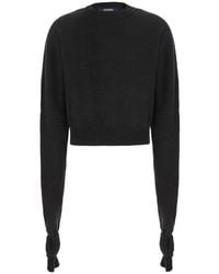Jacquemus - Le Pull Fiocco Is A Sweater With A High Collar And Long Slee - Lyst
