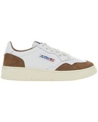 Autry - Low-Top Sneakers Medalist Leather Cow Trainers - Lyst