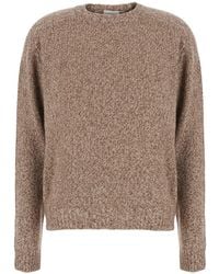 SOLOCASCMIR - Sweater With Round Neck And Long Sleeves - Lyst