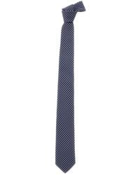 Ferragamo - Silk Tie With All Over Logo Motif - Lyst