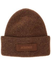 Jacquemus - Le Bonnet Gros Grain Is A Alpaca And Merino Woo - Lyst
