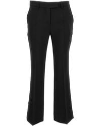 Le Plain - 'Cady' Low Waist Flared Pants - Lyst