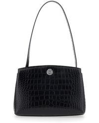 Liffner - Clutch Bag 'Croc Embossed' With Elegant Design - Lyst