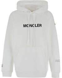 Moncler Genius - Hoodie With Logo Lettering On The Front And Logo - Lyst